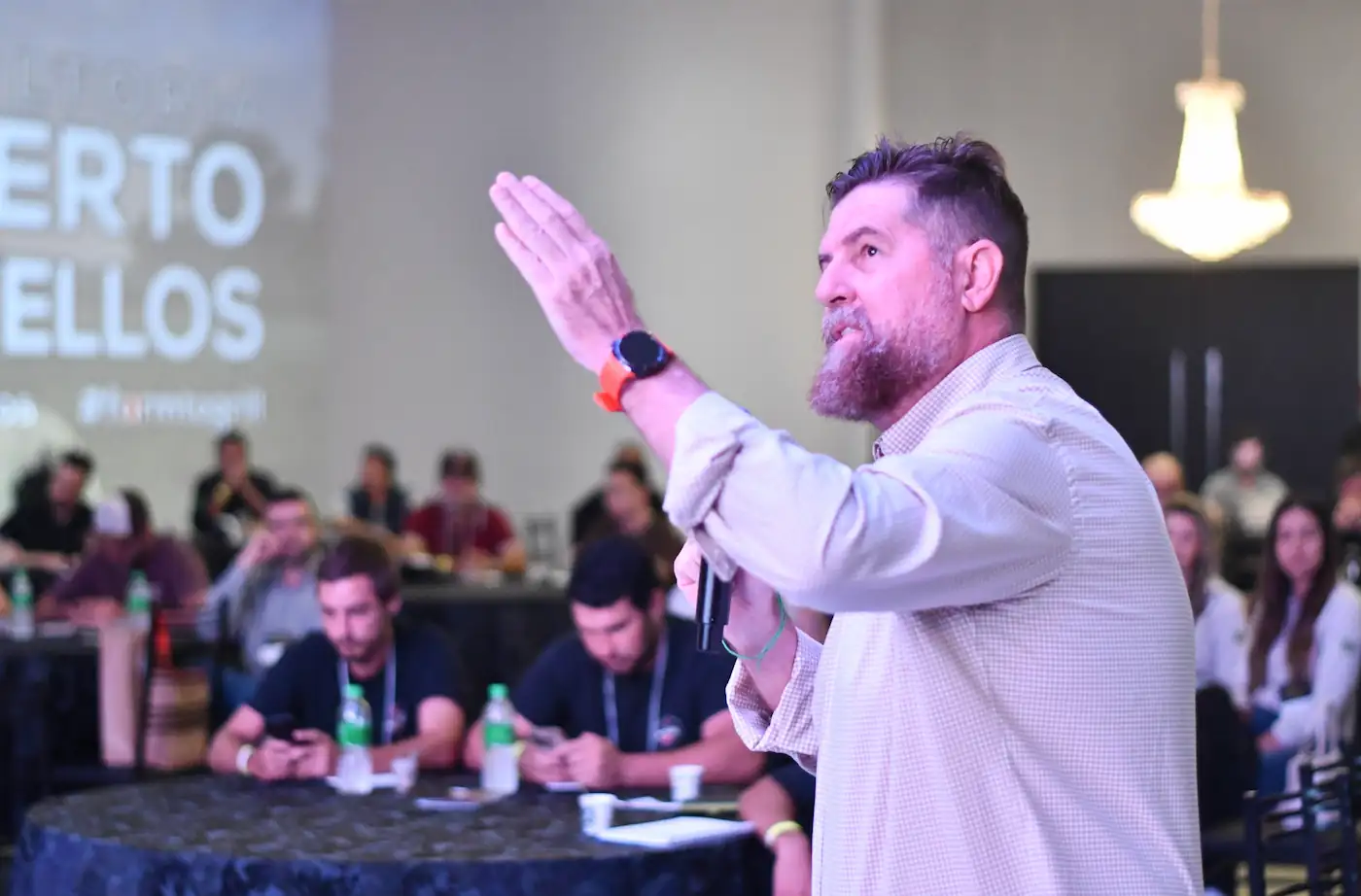 Conteúdo técnico apresentado durante o Meat Camp